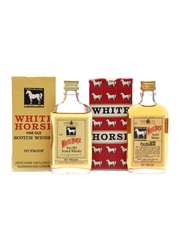 White Horse Bottled 1960s & 1970s 2 x 5cl / 40%