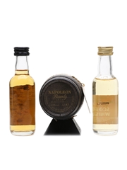 St Michael Brandy & Whisky Marks & Spencer 3 x 5cl / 40%