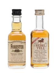 Forester & Rebel Yell Kentucky Bourbon 2 x 5cl