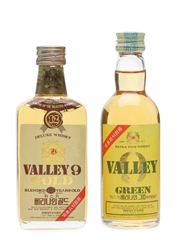 Valley 9 Gold & Green Baik Wha Brewery & Distillery, Korea 2 x 6cl