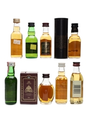 Assorted Blended Scotch Whisky Chivas Regal, Dimple, Ben Nevis, Cutty Sark 8 x 5cl