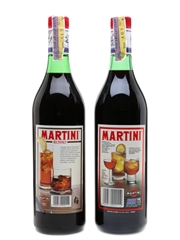 Martini Rosso Vermouth Bottled 1980s 2 x 100cl