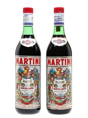 Martini Rosso Vermouth Bottled 1980s 2 x 100cl / 16.5%
