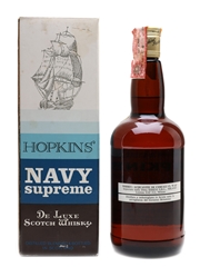 Hopkins' Navy Supreme 12 Year Old Bottled 1970s 75cl / 43%