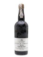 Taylors Quinta De Vargellas 1974 Bottled 1976 Taylor, Fladgate & Yeatman 75cl / 21%