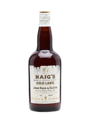 Haig's Gold Label Spring Cap Bottled 1950s 75.7cl