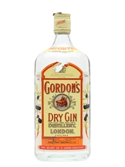 Gordon's Export Strength Gin Bottled 1980s 100cl / 47.3%