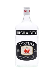 Booth's London Dry Gin Bottled 1970s 1 Litre  / 47.5%