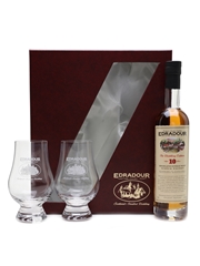 Edradour 10 Year Old Glasses Set 20cl / 40%