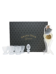 Grand Tour Gourmet Mastica Liqueur Hand Blown Amphora & Glasses Set 25cl / 40%