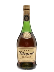 Bisquit 3 Star Bottled 1970s - UK Duty Free 68.5cl / 40%
