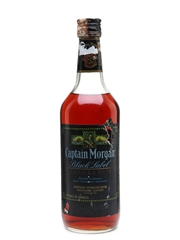 Captain Morgan Black Label Bottled 1970s - Italian Import 75cl / 40%