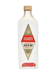 Gilbey's London Dry Gin Bottled 1960s - Cinzano 75cl / 46.2%