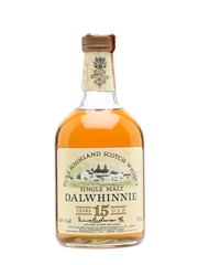 Dalwhinnie 15 Years Old Bottled 1980s 75cl