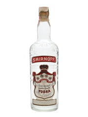 Smirnoff Vodka Bottled 1970s - Hartford, USA 113cl / 40%