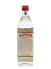 Burrough's Beefeater London Dry Gin Bottled 1950s - Silva 75cl / 47%