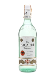 Bacardi Superior Rum Bottled 1980s 100cl / 37.5%