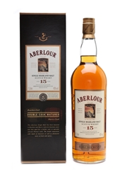 Aberlour 15 Year Old Sherry Wood Finish 100cl / 40%