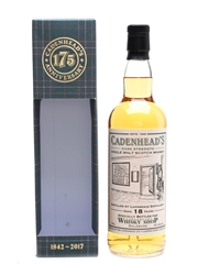 Laphroaig 1998 18 Year Old Bottled 2017 - Cadenhead's Whisky Shop, Salzburg 70cl / 57.4%