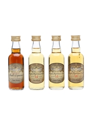 4 x Glenturret Whisky & Liqueur Miniature 