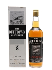 Dufftown Glenlivet 8 Year Old Bottled 1960s-1970s 75.7cl / 40%