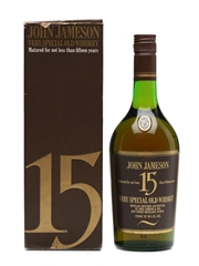 Jameson 15 Years Old Bottled 1970s 75cl