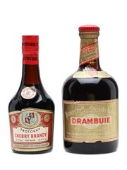 Trotosky & Drambuie Bottled 1970s 75cl & 35cl