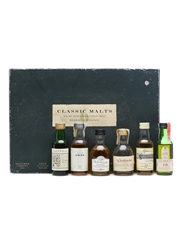 Classic Malts Whiskies Set Six Of Scotland's Finest Malt Miniature