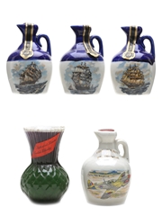 Rutherford's Ceramic Jugs 5 x 5cl / 40%