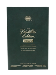 Classic Malts Distillers Edition Set Talisker 1986, Lagavulin 1979, Dalwhinnie 1980, Cragganmore 1984, Glenkinchie 1986, Oban 1980 6 x 5cl