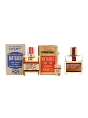 Grant's & Matches The World's Smallest Bottles Of Scotch Whisky 3 x 1cl / 40%
