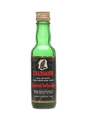 Talisker Eagle Label Bottled 1960s - Gordon & MacPhail 5cl / 40%