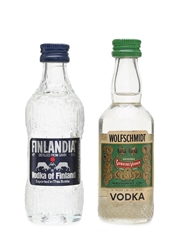 Finlandia & Wolfschmidt Vodka
