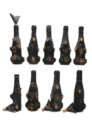 Deniset-Klainguer Grande Liqueur De Sapins Bottled 1950s-1960s 9 x 3cl-5cl
