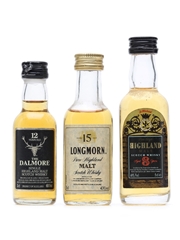 3 x Highland Single Malt Whisky