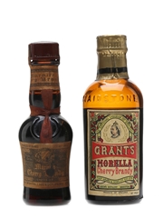 Marnier & Grant's Morella Bottled 1950s 2 x 5cl / 43%