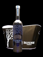 Led Lighting Belvedere Vodka Bottle 8l Ice Bucket, High Quality