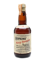 Hopkins' Navy Supreme 12 Year Old Bottled 1970s 75cl / 43%