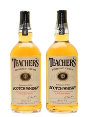 Teacher's Highland Cream Bottled 1980s 2 x 75cl / 40%