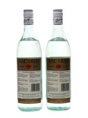 Bacardi Carta Blanca Bottled 1980s - Bahamas 2 x 75cl / 37.5%