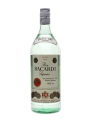 Bacardi Carta Blanca Bottled 1980s - Bahamas 100cl / 37.5%