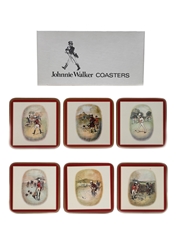 Johnnie Walker Coasters  10.5cm x 10.5cm