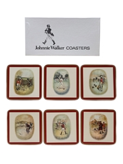 Johnnie Walker Coasters  10.5cm x 10.5cm