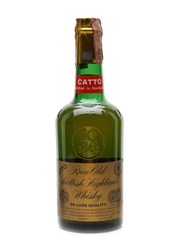 Catto Rare Old Highland Whisky Bottled 1970s - Dateo Import 75cl / 43%
