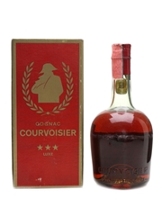 Courvoisier 3 Star Luxe Bottled 1970s - Cedal 75cl / 40%