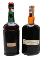 Bols Apricot Brandy & Montplet VSOP Bottled 1950s & 1960s 2 x 75cl