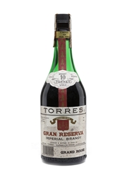 Torres 10 Year Old Gran Reserva Imperila Spanish Brandy 72cl / 39.5%
