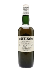 Black & White Spring Cap Bottled 1950s 75cl / 40%