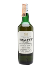 Black & White Bottled 1970s - Amerigo Sagna 75cl / 43%