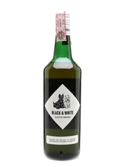 Black & White Bottled 1970s - Amerigo Sagna 75cl / 43%